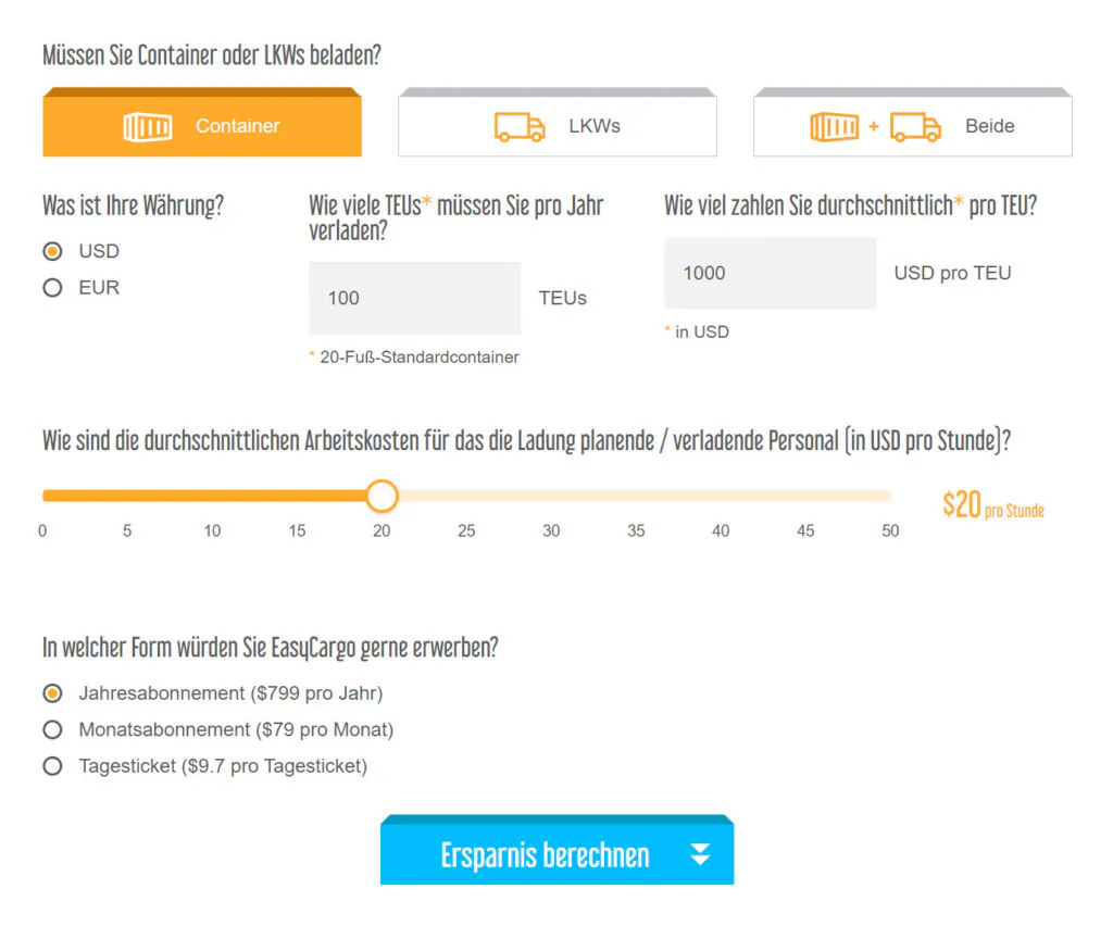 Wie viel können Sie durch die Nutzung einer Ladeplanungssoftware für LKW und Container sparen?