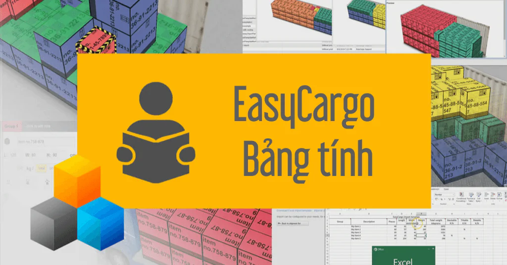 EasyCargo cho trường học – bảng tính