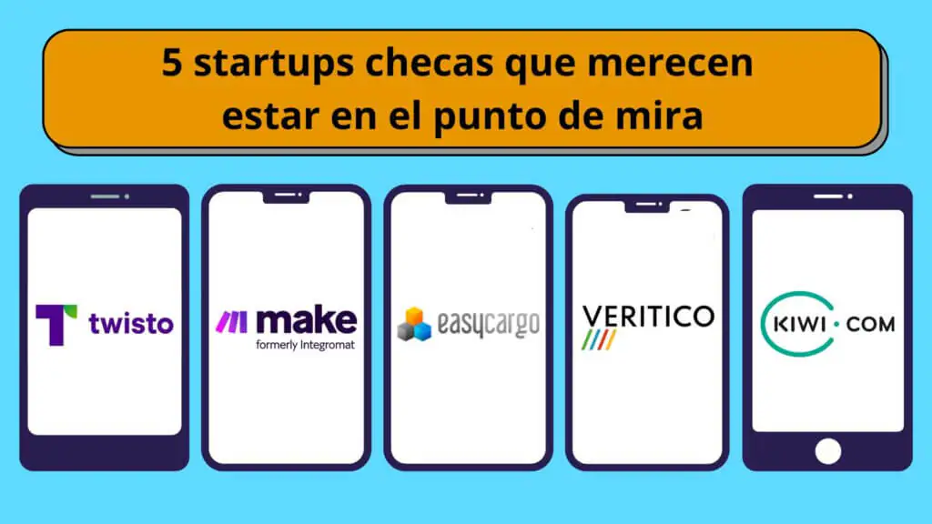 5 startups checas que merecen estar en el punto de mira