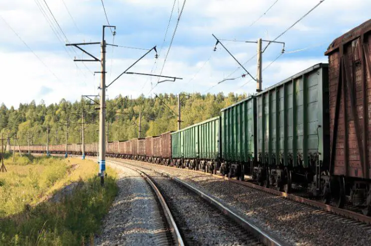 Los trenes de mercancías