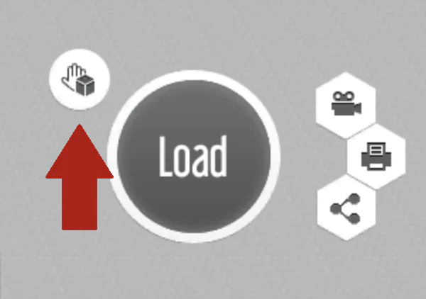 Imagen que muestra cómo iniciar la carga manual sin utilizar los cálculos automatizados en el software de carga EasyCargo.