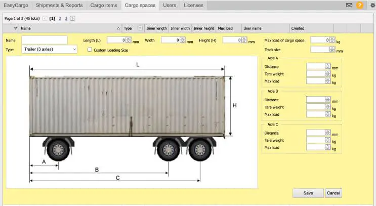 Custom Cargo Space