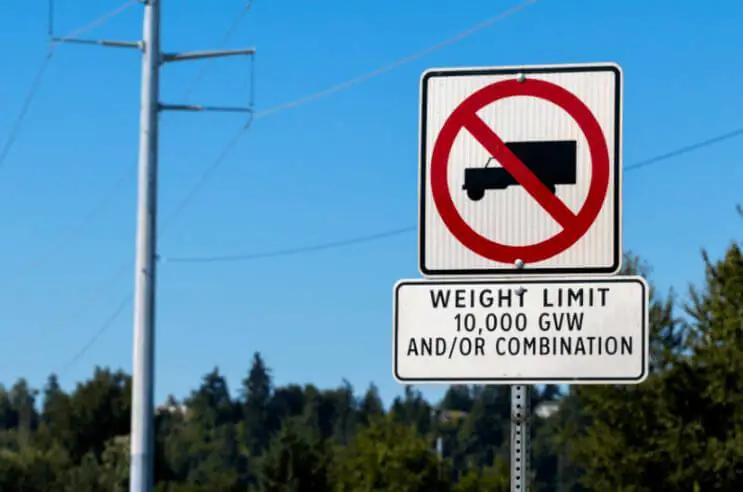 Weight limit