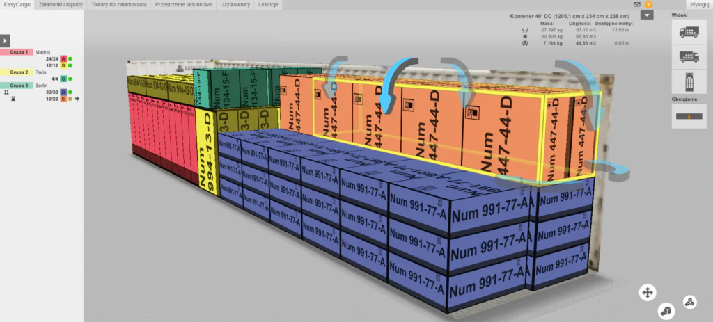 EasyCargo webinar optymalizacja załadunku kontenerów